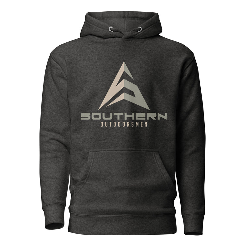 Load image into Gallery viewer, Southern Outdoorsmen logo hoodie in charcoal heather
